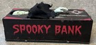 Vtg Yone Skeleton In Coffin Bank Tin Windup Litho 1958 Japan No Box Not Working