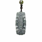 Chinese Ancient Natural Hetian Jade Waist Wearing Men Women Pendant Accessories
