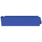 30158 Plastic Nesting Shelf Bin Box 18inch X 8inch X 4inch Blue 12pack
