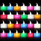 Flameless Led Tea Light Votive Candles W batteries - 200 Hours Runtime  24-48x 
