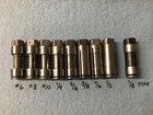 Lot Procunier Tapping Head Collets 2e f  6  8  10 1 4 5 16 3 8 7 16 1 2 1 8-pipe