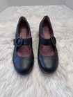 Dansko Brandy Mary Jane Comfort Shoe Orthopedic Black Leather 9 5-10 Size 40