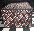 Japanese Puzzle Box Himitsu-bako Style 7 Sun 60 Step With 6 Compartments