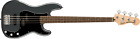 Fender Squier Affinity Series Precision Bass Pj  Laurel Board  Charcoal Frost