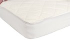 Sealy Baby Quilted Crib toddler Mattress Pad Cover With Organic Cotton Top