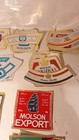 Vintage Molson Beer Label Lot