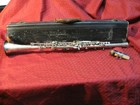 Antique Soloiste Usa Silver Plated Clarinet With Original Case And Mouthpiece