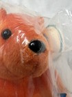 Avon Bernard The Bear Plush Stuffed Animal Orange Vintage 1997 Toy Full O Beans