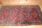 4x6 Ft  Antique Kurdish Caucasian Kazak Design Matches Heriz  Sarouk Lilihan Rug