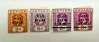 Ceylon Wwi War Stamp Overprints Kgv 2   5   Mint Og Hinged Lot