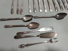 1847 Rogers Bros Silverplate Set Of 19 Vintage Forks  Spoons And Spreaders