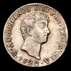 Mexico - Agustin I 1 Real  3 33 Gramosg  1822 M  xico Km-302 Vf 