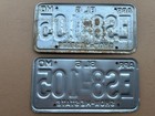 1990 Missouri Truck Matching Pair License Plates - Nm0 665 - Nice Condition