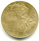 Buffalo 1901 Pan American Expo Scd Hk-289 Gilded Bronze  Super Hg Lotsep3067