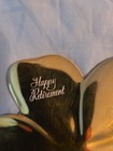 1984 Gerity 24k Gold 4 Leaf Clover Shamrock Retirement Hope Faith Love Luck 