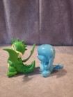 Neopets Thinkway Electronic Interactive Pets Blue Kacheek Green Scorchio Figure