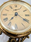  vt41  - Antique Ansonia Bobbing Doll Shelf Clock