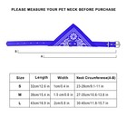 Pet Cat Dog Bandana Leather Collar Puppy Neckerchief Triangle Scarf Adjustable