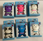 Lot Of 6 Squishy Buddy New -  Bussin love You  Crazy  Glow Up  Stress Relief Toy