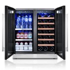 Ca lefort 30  Dual Zone Wine Cooler beverage 2 In 1 Fridge 36  f-72  f Home bar