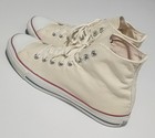 Converse Chuck Taylor All Star Size 11 High Top Made In Usa Vintage 1990 s Cream
