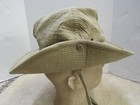 French Indochina Vietnam Bush Hat Khaki Israeli Marked Size 56 Us 6 3 4 Original