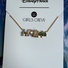 Disney Parks Walt Disney World Attractions Icons Necklace By Girls Crew New