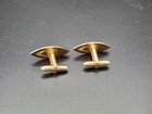 Swank  Vintage Gold Tone  Cuff Links