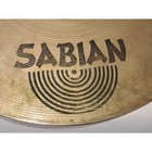 Sabian Aa Rock Crash Cymbal 18 Inch 45cm B20 Bronze Made In Canada Heavy Bright