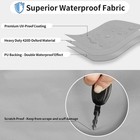 Waterproof Spare Tire Covers Set Of 4  Uv-proof Wheel Covers Windproof Tire Prot