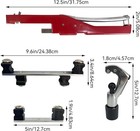 Copper Aluminum Tube Bender Kit 1 4-7 8  Hvac Pipe Bending Tool With Cutter