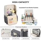 Diaper Backpack With Usb Port   Changing Pad  Large Travel Nappy Bag
