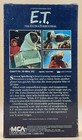 E t  The Extra-terrestrial Vhs 1988 Mca W  Green Gate Acceptable-g Condition
