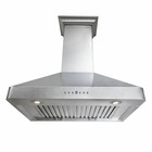 New Zline 30  Wall Range Hood Durasnow Stainless Steel Led 8kf2s-30