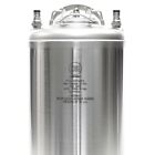 2 Pack New 3 Gallon Ball Lock Kegs With Pressure Relief For Homebrew Cold Brew