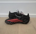 Adidas F50 Elite Fg Junior Soccer Cleats Black Red Youth Size 3 Jr8962