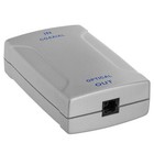 Optic Toslink Converter Coax Adapter Toslink To Rca Extender Only Digital Audio