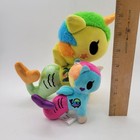 Tokidoki Mermicorno Lot Of 2 Plush Tropica 7    Aquamarina 4  By Aurora World