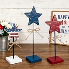 4th Of July Indoor Home Decorations 3 Pcs  Fourth Of July Star Decorations