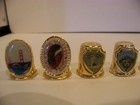 32 Asstd Thimbles Vacation Destinations  Az Ca Co Dc Fl In La Ny Or Va   Int l