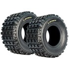 Atv Utv Tire Set 18x9 5-8 Heavy Duty Off Road Knobby For Mud Trail Sand Rock