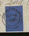60604 Guyana Peter Winter Forgery - Large Fragment W  Mi  6     10 000 