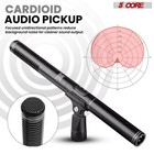 5 Core Boom Mic Professional Shotgun Interview Xlr Microphone For Camera
