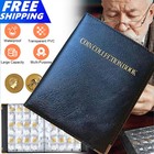 480 Pocket World Coin Collection Album Storage Folder Book Money Holder Organizr