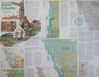National Geographic April 1992 Map Making Of Canada - British Columbia  Fs