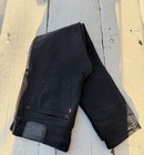 Levi s Black Denim Cotton Jeans Button Zip 5-pocket Slim Skinny Men   s