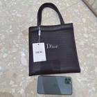 Limited Edit Dior Coffee-colored Deerskin Vip Gift Tote Bag