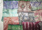 Very Rare Lot Antique Vintage Sari Trim Lace Banarsi Ribbon 100 Grams Craft 