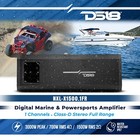 Ds18 Marine Amplifier 1 Channel Full Range Class D Water Resistant Monoblock Amp