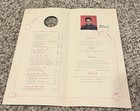Rare Elvis Presley 1969 International Hotel Las Vegas Souvenir Menu 8 5x17